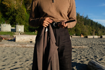 Simple Jacket in Tobacco Brown