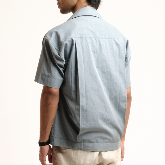 Baker Shirt: Teal