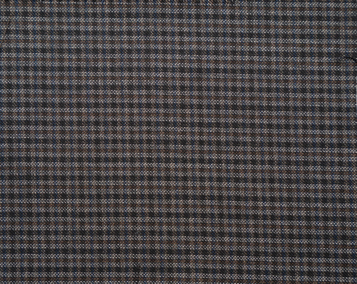 Simple Jacket in Black-Brown-Grey Gingham