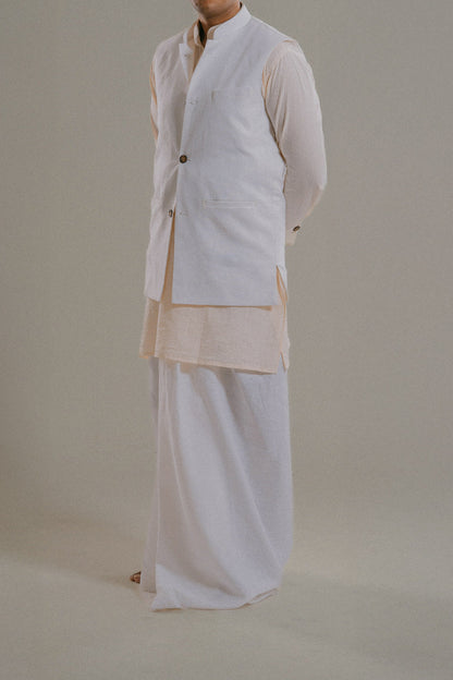 আলো— White Linen Waistcoat